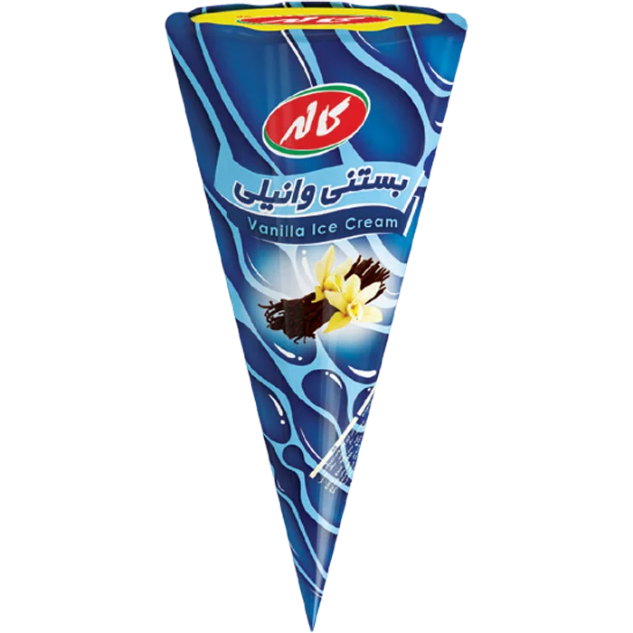 vanila cone cup icecream
