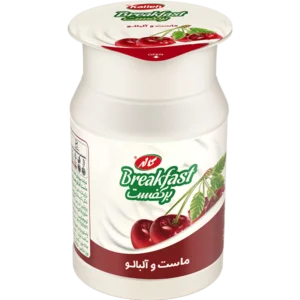 ماست صبحانه آلبالو کاله