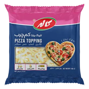 تاپینگ پیتزا کم چرب کاله