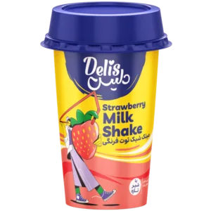 میلک شیک توتفرنگی