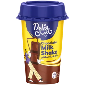 میلک شیک شکلاتی دلیس