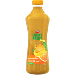 آبمیوه بدون گاز پرتقال لاکی فروت