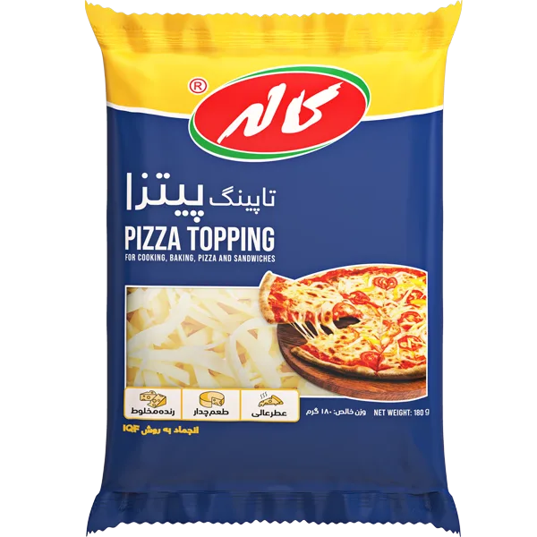 تاپینگ پیتزا کاله 180 گرمی تاپینگ پیتزا کاله 180 گرمی