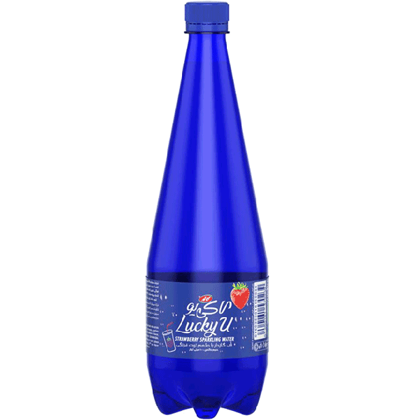 strawberry-sparkling-water.1000ml آب گازدار توت فرنگی 1000 میلی لیتر