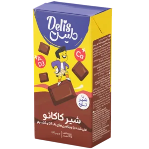 شیر کاکائو غنی‌شده دلیس