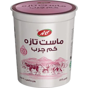 ماست تازه کم‌چرب