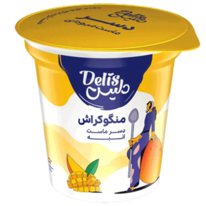 ماست میوه ای انبه دلیس 125 گرمی