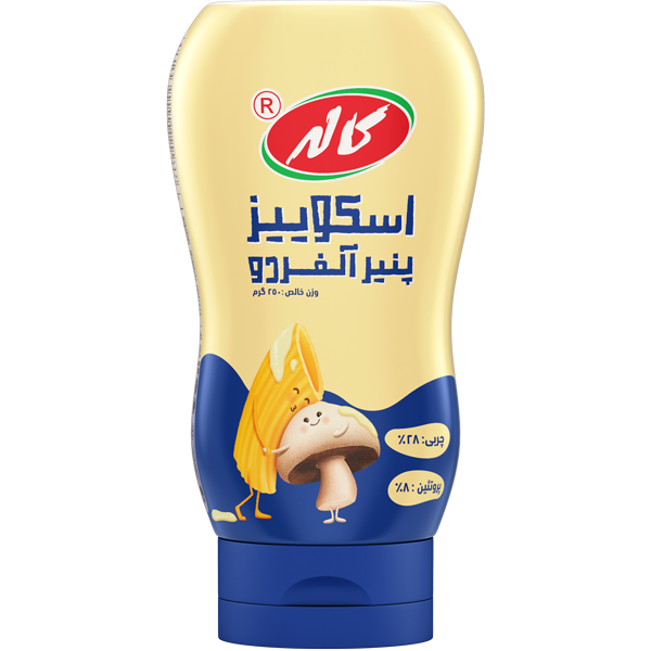 اسکوییز پنیر آلفردو کاله اسکوییز پنیر آلفردو کاله