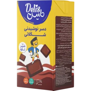 دسر نوشیدنی شکلاتی دلیس