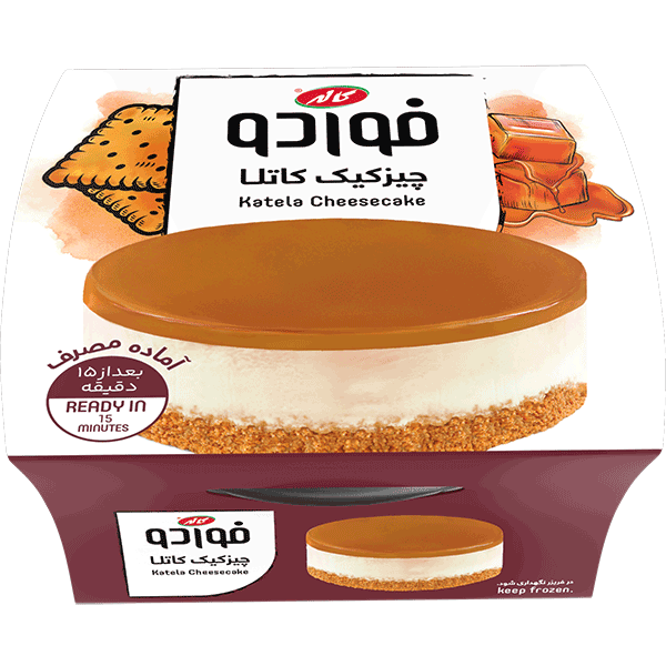 دسر چیزکیک با سس کاتلا فوردو