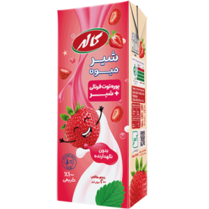 شیر میوه ای توت فرنگی کاله