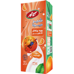 شیر میوه ای پرتقال کاله