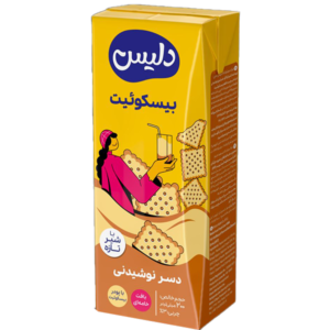 دسر نوشیدنی بیسکوئیت دلیس 200 میلی لیتر