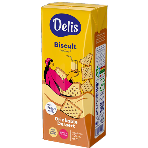 Delis-biscuit-drinkable-dessert-200ml-2 دسر نوشیدنی بیسکوئیت دلیس 200 میلی لیتر