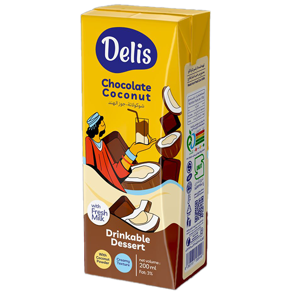 Delis-chocolate-coconut-drinkable-dessert-200ml-2 دسر نوشیدنی شکلات نارگیل دلیس 200 میلی لیتر