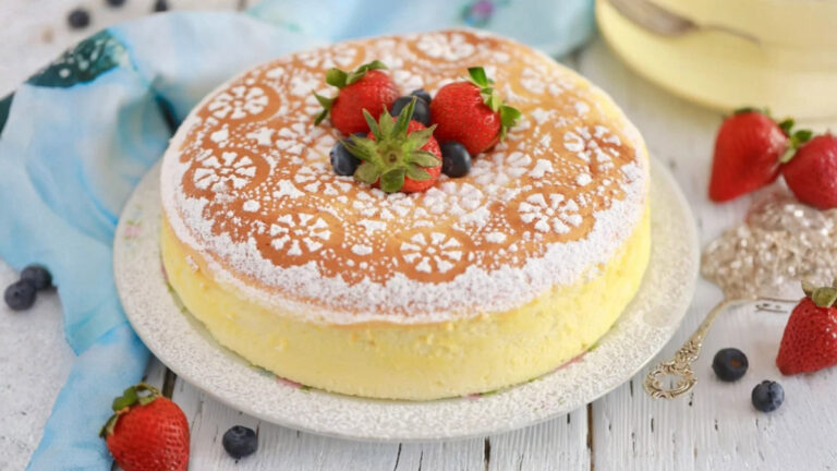 طرز تهیه چیز کیک ژاپنی