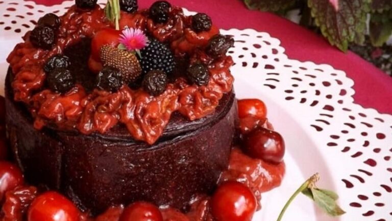 طرز تهیه کیک لواشکی