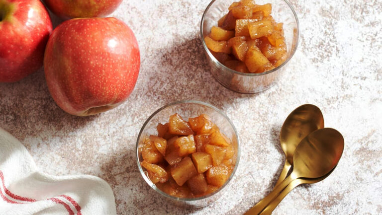 طرز تهیه کمپوت سیب