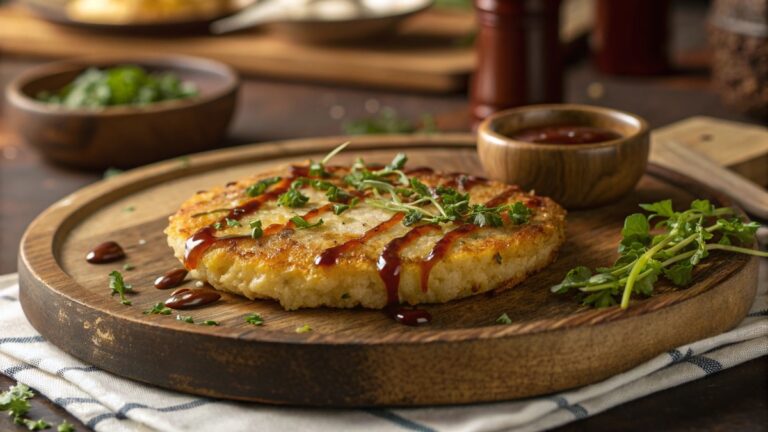 طرز تهیه پنکیک سیب زمینی خوشمزه و ترد