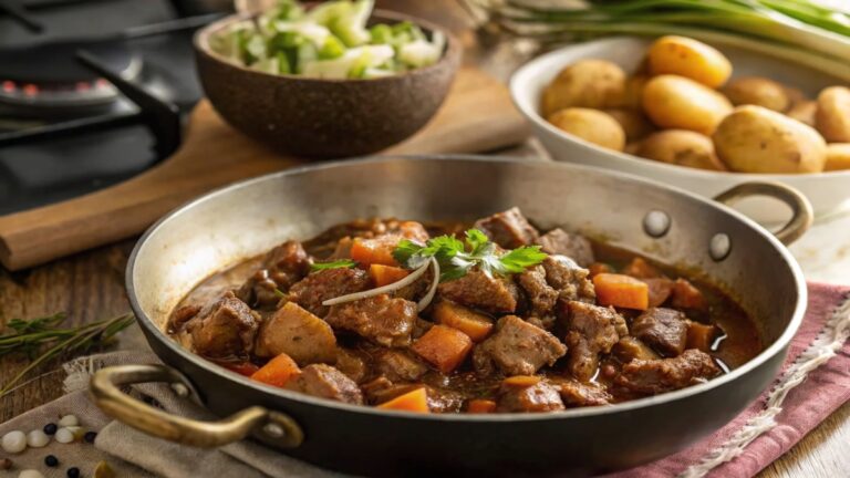 طرز تهیه واویشکا گوشت تکه ای