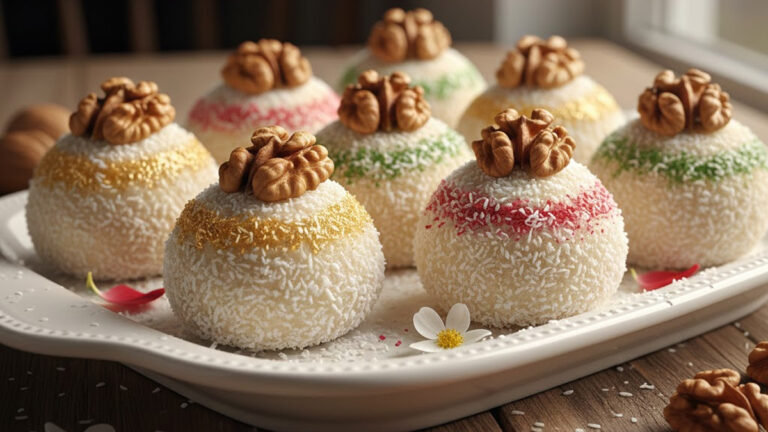 طرز تهیه باسلوق گردویی خانگی